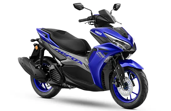 Yamaha Aerox 155 ABS in Racing Blue