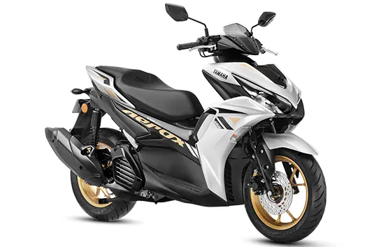Yamaha Aerox 155 ABS in Silver