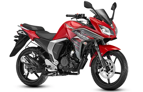 Yamaha Fazer Fi V2 in Burning Red