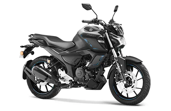 Yamaha FZS Fi Hybrid in Matte Black