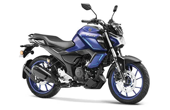 Yamaha FZS Fi Hybrid in Racing Blue