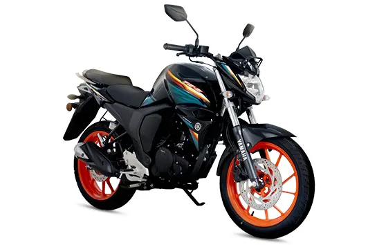 Yamaha FZS V2 in Black Metallic