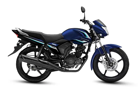 Yamaha Saluto 125cc in Purplish Blue